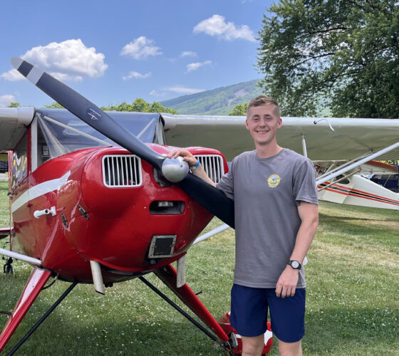 Family tradition takes flight: Caleb Bell completes first solo at Sentimental Journey